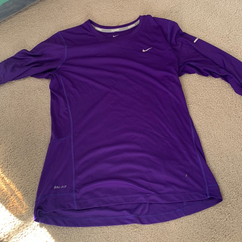 Long sleeve Nike dry-fit top